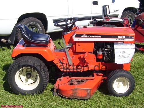 Allis-Chalmers 920  technische daten 