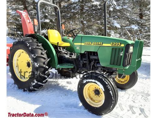 John Deere 5205 technische daten