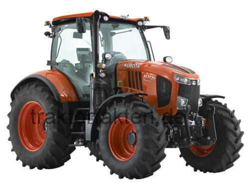 Kubota M7-171 Premium technische daten