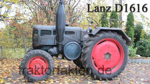 Lanz Bulldog D 1616 technische daten