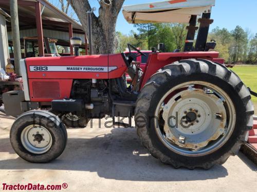 Massey Ferguson 383  technische daten 