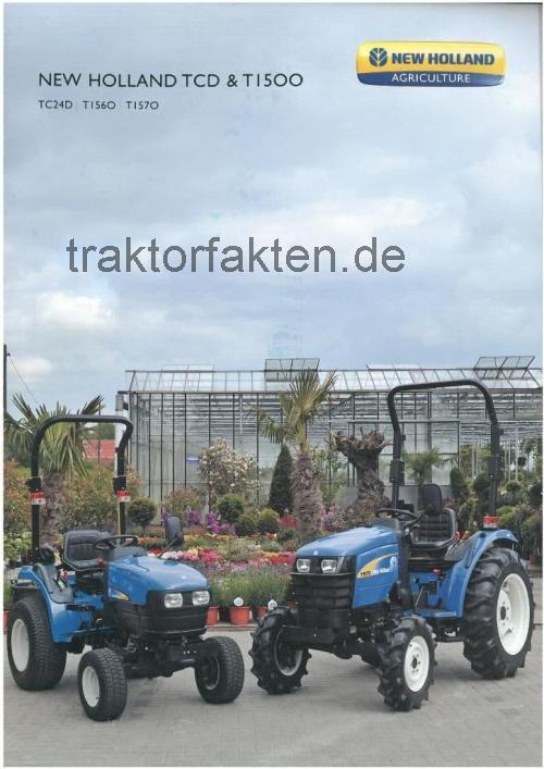 New Holland T1570  technische daten 