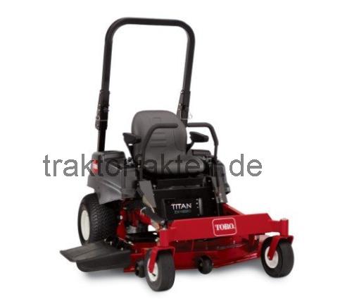 Toro Titan ZX4800 technische daten 